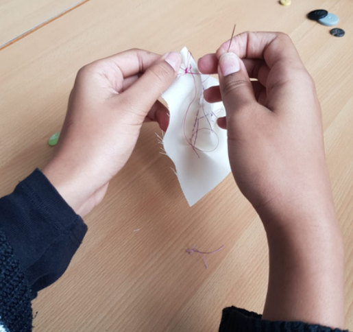 CLIMB youngsters: Skills: Learning to Sew