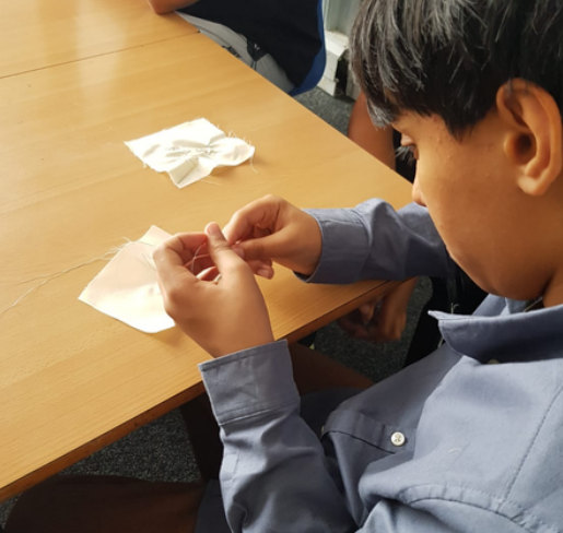 CLIMB youngsters: Skills: Learning to Sew