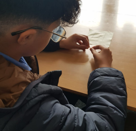 CLIMB youngsters: Skills: Learning to Sew